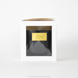 ของชำร่วยงานศพ ถ้วยเซรามิคมินิมอล สีดำ พร้อมกล่องบรรจุมีหูหิ้วและสติกเกอร์ - Image 4