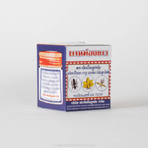 ของชำร่วยงานศพ ยาหม่องขาว ตราลิงถือลูกท้อ 12 กรัม พร้อมสติกเกอร์ - Image 3