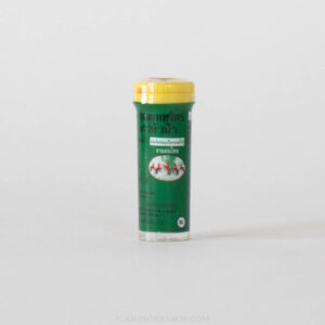 ของชำร่วยงานศพ ยาหอมเทพจิตร ตราห้าม้า พร้อมสติกเกอร์